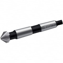 Walter-Titex - 40mm Head Diam, 3 Flute 90° High Speed Steel Countersink - Caliber Tooling