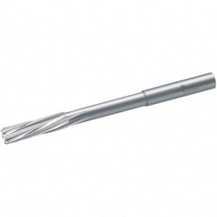 Chucking Reamer: 0.1969″ Dia, 3.3858″ OAL, 0.9055″ Flute Length, Straight Shank, Solid Carbide 6 Flute, RH