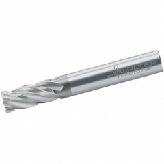 Walter-Prototyp - 16mm, 4 Flute, Single End, Solid Carbide, 3mm Corner Radius End Mill - 92mm OAL, Right Hand Flute, 32mm LOC, Right Hand Cut - Caliber Tooling