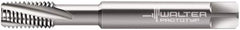 Walter-Prototyp - M6x1.00 Metric 3 Flute 6H Modified Bottoming Spiral Flute Tap - Solid Carbide, Bright Finish, 80mm OAL, Right Hand Flute, Right Hand Thread, Series 804101 - Exact Industrial Supply