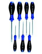 7 Piece - IP8; IP10; IP15; IP20; IP25; IP30; IP40 - TorxPlus SoftFinish® Cushion Grip Screwdriver Set - Caliber Tooling