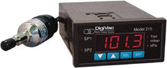 DigiVac - Vacuum Gauges Type: Electronic Vacuum Gauge Vacuum Range: 0.001 - 760 Torr - Caliber Tooling