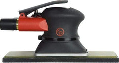 Chicago Pneumatic - 10,000 OPM, 9 CFM Air Consumption, 90 psi Air Pressure, Jitter Bug Air Orbital Sander - Rectangular Pad, 1/4" Inlet - Caliber Tooling