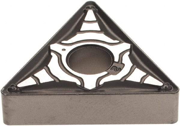 Walter - TNMG432 MP5 Grade WPP30S Carbide Turning Insert - TiCN/Al2O3/TiN Finish, 60° Triangle, 1/2" Inscr Circle, 3/16" Thick, 1/32" Corner Radius - Caliber Tooling