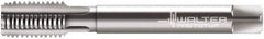 Walter-Prototyp - M14x1.50 Metric Fine 6H 4 Flute Bright Finish Cobalt Straight Flute Machine Tap - Modified Bottoming, Left Hand Thread, 100mm OAL, 21mm Thread Length, Oversize - Exact Industrial Supply