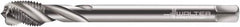 Walter-Prototyp - M18x1.50 Metric Fine 5 Flute 6H Modified Bottoming Spiral Flute Tap - Cobalt, Bright Finish, 110mm OAL, Right Hand Flute, Right Hand Thread, Series 7156770 - Exact Industrial Supply