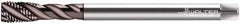 Walter-Prototyp - M20x2.50 Metric 4 Flute 6H Modified Bottoming Spiral Flute Tap - Cobalt, Bright Finish, 224mm OAL, Right Hand Flute, Right Hand Thread, Series P205683 - Exact Industrial Supply