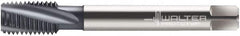 Walter-Prototyp - M10x1.00 Metric Fine 3 Flute 6H Modified Bottoming Spiral Flute Tap - Cobalt, TiCN Finish, 90mm OAL, Right Hand Flute, Right Hand Thread, Series 2146006 - Caliber Tooling