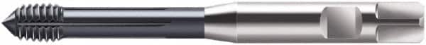 Walter-Prototyp - M8x1.25 Metric 6HX Modified Bottoming Thread Forming Tap - Cobalt, TiCN Finish, 90mm OAL, 7.5mm Thread Length, Right Hand Thread, Series S2061306 - Caliber Tooling