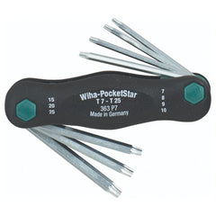 7PC FOLD UP TORX SET - Caliber Tooling