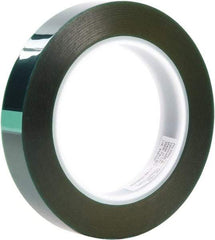 3M - 3/4" Wide x 72 Yd Long Green Polyester Film Masking Tape - Series 8992, 3.2 mil Thick - Caliber Tooling