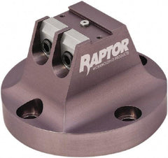 Raptor Workholding - 3/4" Jaw Width, 3" High Dovetail Vise - For Use with 4 & 5 Axis Workholding Systems - Caliber Tooling