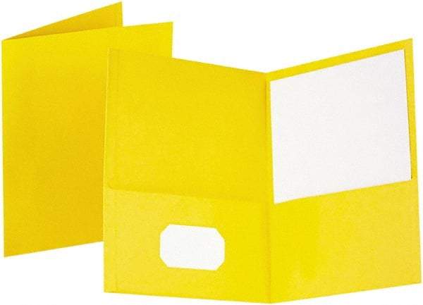 OXFORD - 8-1/2" Long x 11" Wide Pocket - Yellow - Caliber Tooling