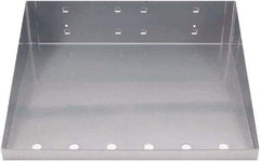 Triton - 12" Long Silver Pegboard Shelf - For Use with Garment Hangers - Caliber Tooling