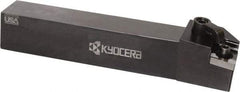 Kyocera - MCLN, Right Hand Cut, 95° Lead Angle, 1" Shank Height x 1" Shank Width, Negative Rake Indexable Turning Toolholder - 6" OAL, CN.. 43.. Insert Compatibility, Series MCLN - Caliber Tooling