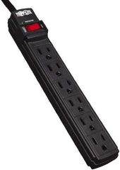 Tripp-Lite - 6 Outlets, 120 VAC15 Amps, 6' Cord, Power Outlet Strip - Floor, Keyhole Mount, 5-15 NEMA Configuration, 1.1" Strip - Caliber Tooling