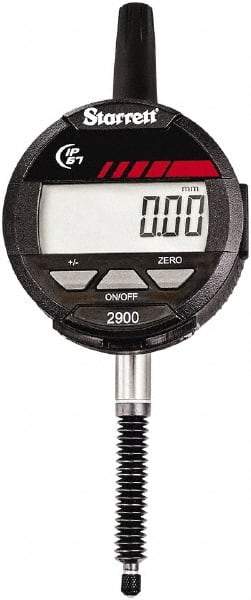 Starrett - Electronic Drop Indicators Minimum Measurement (Decimal Inch): 0.0000 Minimum Measurement (mm): 0.00 - Caliber Tooling