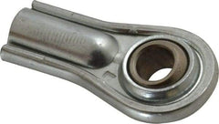 Alinabal - 1/2" ID, Female Spherical Rod End - 1/2-20 LH, Carbon Steel with Nylon Raceway - Caliber Tooling