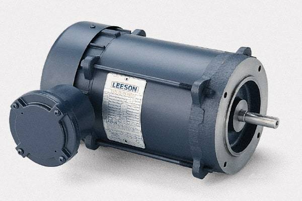 Leeson - 2 hp Explosion Proof Motor - L56C NEMA Frame, 115/208-230 Volts, 74% Efficiency at Full Load - Caliber Tooling