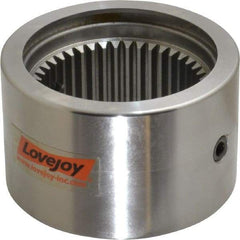 Lovejoy - 3.31" Outside Diam, Steel Sleeve Rigid Coupling - Caliber Tooling