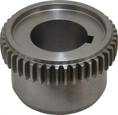 Lovejoy - 1-3/8" Inside x 3-3/4" Outside Diam, Rigid Coupling Hub - 5/16" Keyway Width x 5/32" Keyway Depth - Caliber Tooling