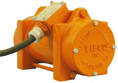 Vibco - 1 Phase, 0.3 Amp, 115 Volt, 7-1/2" Long, Electric Vibrators - 50 to 100 Lbs. Force, 60 Decibels - Caliber Tooling