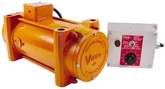 Vibco - 1 Phase, 3.5 Amp, 115 Volt, 13-3/16" Long, Electric Vibrators - 0 to 500 Lbs. Force, 70 Decibels - Caliber Tooling