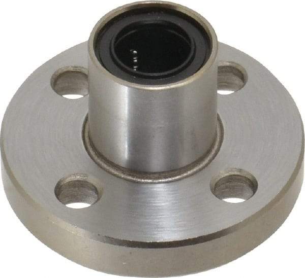 Value Collection - 3/8" ID, Round Flanged Single Linear Bearing - 5/8" OD - Caliber Tooling