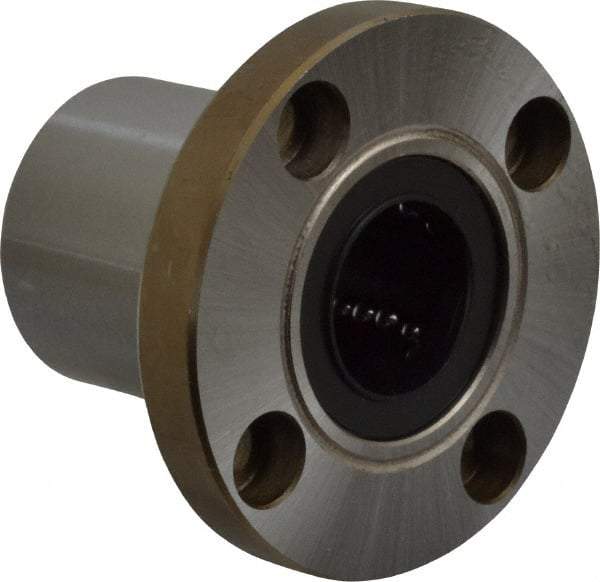 Value Collection - 3/4" ID, Round Flanged Single Linear Bearing - 1-1/4" OD - Caliber Tooling