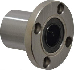 Value Collection - 16mm ID, Round Flanged Single Linear Bearing - 28mm OD - Caliber Tooling