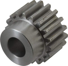 Boston Gear - 10 Pitch, 1.8" Pitch Diam, 18 Tooth Spur Gear - 1" Face Width, 3/4" Bore Diam, 1.42" Hub Diam, 14.5° Pressure Angle, Steel - Caliber Tooling