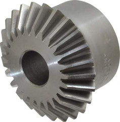 Boston Gear - 10 Pitch, 2-1/2" Pitch Diam, 25 Tooth Miter Gear - 0.56" Face Width, 3/4" Bore Diam, 2" Hub Diam, 20° Pressure Angle, Steel - Caliber Tooling