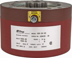 Dings Dynamics Group - 115/230 Volts at 60 Hertz, 1-1/2 Ft./Lb. Torque Disc Brake - 56C Frame, 5/8" Hub Bore, NEMA 2 Enclosure - Caliber Tooling