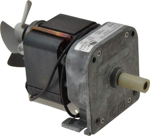 Made in USA - 115 Volt, 100 RPM, 34:1 Gear Ratio, CD Gearmotor - 10 Torque - Caliber Tooling