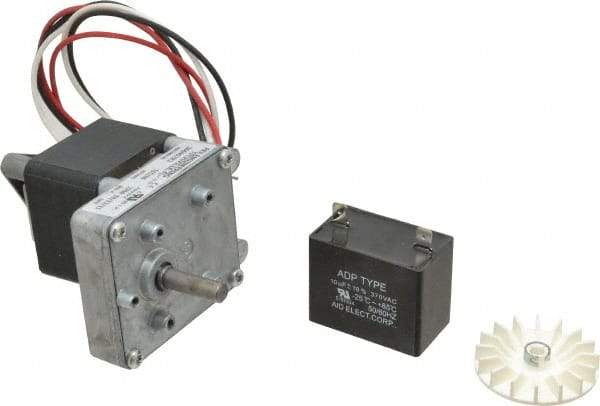 Made in USA - 115 Volt, 100 RPM, 34:1 Gear Ratio, CM Reversible Gearmotor - 10 Torque - Caliber Tooling