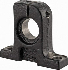 Thomson Industries - 12mm Diam, Malleable Iron Alloy Shaft Support - Plain Shafting - Caliber Tooling