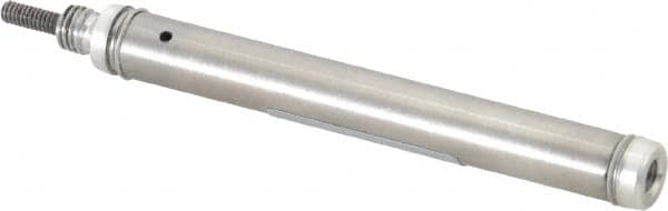 Norgren - 1-1/2" Stroke x 5/16" Bore Single Acting Air Cylinder - 10-32 Port, 5-40 Rod Thread - Caliber Tooling