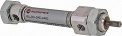 Norgren - 1/2" Stroke x 5/16" Bore Double Acting Air Cylinder - 10-32 Port, 5-40 Rod Thread - Caliber Tooling