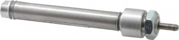 Norgren - 2" Stroke Double Acting Air Cylinder - 10-32 Port, 10-32 Rod Thread - Caliber Tooling