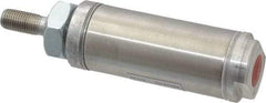 Norgren - 1" Stroke x 1-1/4" Bore Single Acting Air Cylinder - 1/8 Port, 7/16-20 Rod Thread - Caliber Tooling