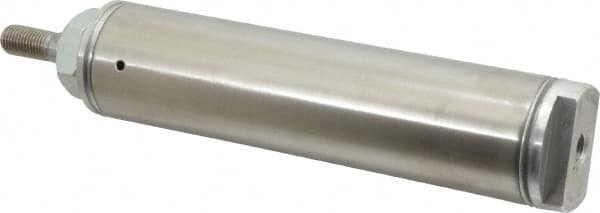 Norgren - 3" Stroke x 1-1/2" Bore Single Acting Air Cylinder - 1/8 Port, 7/16-20 Rod Thread - Caliber Tooling