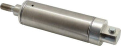 Norgren - 2" Stroke x 1-1/2" Bore Single Acting Air Cylinder - 1/8 Port, 7/16-20 Rod Thread - Caliber Tooling