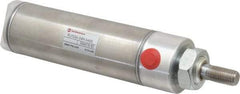 Norgren - 3" Stroke x 1-1/2" Bore Double Acting Air Cylinder - 1/8 Port, 7/16-20 Rod Thread - Caliber Tooling