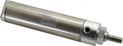 Norgren - 4" Stroke x 1-1/2" Bore Double Acting Air Cylinder - 1/8 Port, 7/16-20 Rod Thread - Caliber Tooling