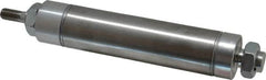 Norgren - 4" Stroke x 1-1/2" Bore Double Acting Air Cylinder - 1/8 Port, 7/16-20 Rod Thread - Caliber Tooling