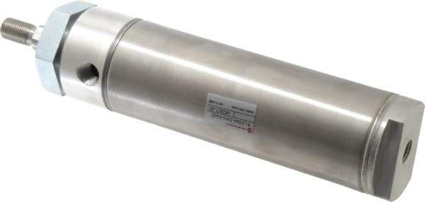 Norgren - 4" Stroke x 2" Bore Double Acting Air Cylinder - 1/4 Port, 1/2-20 Rod Thread - Caliber Tooling