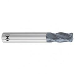 7/16 x 7/16 x 1 x 2-3/4 4Fl .020 C/R Carbide End Mill - WXL - Caliber Tooling