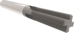 Allied Machine and Engineering - #2-56 UN, 0.065" Cutting Diam, 3 Flute, Solid Carbide Helical Flute Thread Mill - Internal/External Thread, 1/8" LOC, 39mm OAL, 3mm Shank Diam - Caliber Tooling