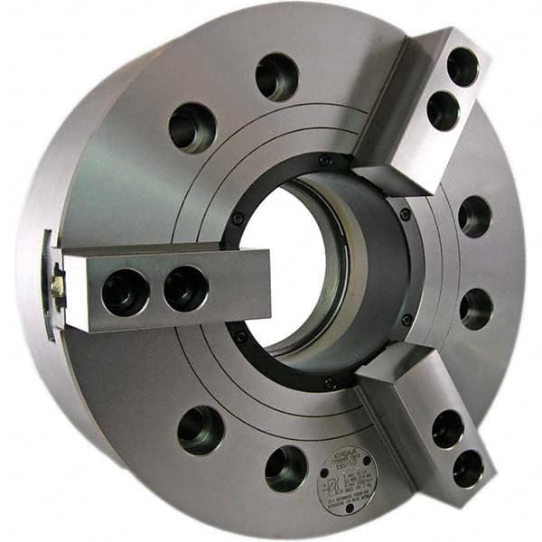 Kitagawa - Power Lathe Chucks Chuck Diameter (Decimal Inch): 18.0000 Number of Jaws: 3 - Caliber Tooling