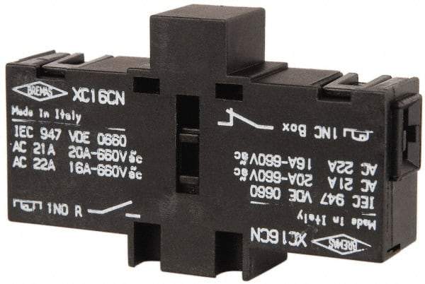 ACI - Cam and Disconnect Switch Auxiliary Contact Block - For Use with XA324, XB634 - Caliber Tooling